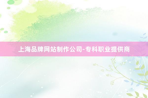 上海品牌网站制作公司-专科职业提供商